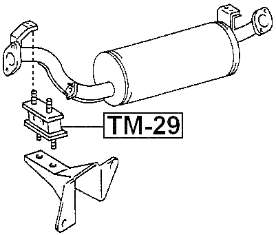 TM-29 - EXHAUST PIPE SUPPORT