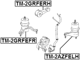 TM-2GRFERH - RIGHT ENGINE MOUNT