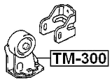 TM-300 - FRONT ENGINE MOUNT