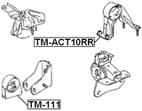 TM-ACT10RR - REAR ENGINE MOUNT