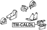 TM-CALDL - LEFT ENGINE MOUNT