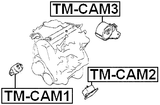 TM-CAM2 - LEFT ENGINE MOUNT