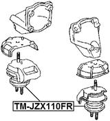 TM-JZX110FR - FRONT ENGINE MOUNT (HYDRO)