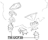 TM-UCF30 - ENGINE MOUNT (HYDRO)