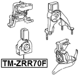 TM-ZRR70F - FRONT ENGINE MOUNT