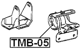 TMB-05 - LEFT ENGINE MOUNT BUSHING