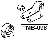 TMB-098 - FRONT ENGINE MOUNT BUSHING