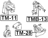 TMB-13 - REAR ENGINE MOUNT BUSHING