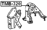 TMB-320 - REAR ENGINE MOUNT BUSHING