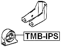 TMB-IPS - FRONT ENGINE MOUNT BUSHING