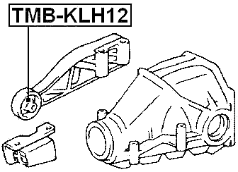 TMB-KLH12 - DIFFERENTIAL MOUNT BUSHING