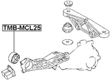 TMB-MCL25 - DIFFERENTIAL MOUNT BUSHING