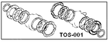 TOS-001 - REPAIR KIT SEAL SUB-ASSY STEERING KNUCKLE