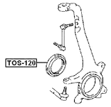 TOS-120 - STEERING KNUCKLE SEAL
