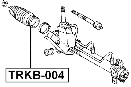 TRKB-004 - STEERING GEAR BOOT
