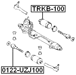 TRKB-100 - STEERING GEAR BOOT