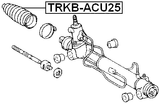 TRKB-ACU25 - STEERING GEAR BOOT