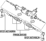 TRKB-AHV40 - STEERING GEAR BOOT