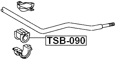 TSB-090 - FRONT STABILIZER BAR BUSH D26