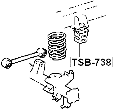 TSB-738 - REAR BUMPER SPRING