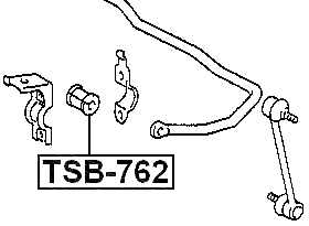 TSB-762 - REAR STABILIZER BAR BUSH D15