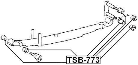 TSB-773 - REAR SPRING BUSHING