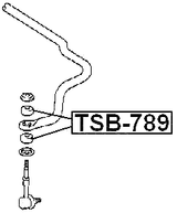 TSB-789 - FRONT STABILIZER BAR LINK BUSH