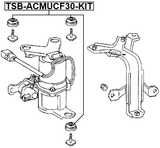 TSB-ACMUCF30-KIT - COMPRESSOR ASSEMBLY BUSHING, PNEUMATIC SUSPENSION