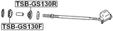 TSB-GS130R - FRONT STRUT ROD CUSHION