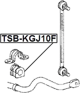 TSB-KGJ10F - FRONT STABILIZER BAR BUSH D21