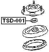 TSD-001 - STRUT BEARING WASHER