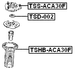 TSD-002 - STRUT BEARING WASHER