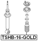 TSHB-16-GOLD - UNIVERSAL BOOT WITH JOUNCE BUMPER, SHOCK ABSORBER HQ D16