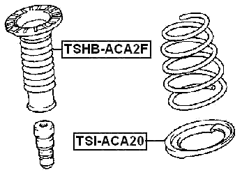 TSI-ACA20 - SPRING LOWER SEAT
