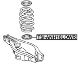 TSI-ANH10LOWR - REAR SPRING LOWER SEAT