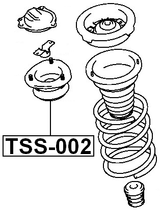 TSS-002 - FRONT SHOCK ABSORBER MOUNTING