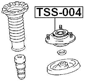 TSS-004 - FRONT SHOCK ABSORBER MOUNTING