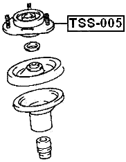 TSS-005 - FRONT SHOCK ABSORBER MOUNTING