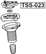 TSS-023 - FRONT SHOCK ABSORBER MOUNTING