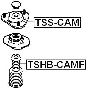 TSS-CAM - FRONT SHOCK ABSORBER MOUNTING