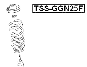 TSS-GGN25F - FRONT SHOCK ABSORBER MOUNTING