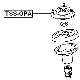 TSS-OPA - FRONT SHOCK ABSORBER MOUNTING