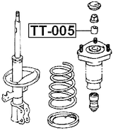 TT-005 - REAR SHOCK ABSORBER BUSHING