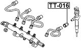 TT-016 - O-RING FUEL INJECTOR
