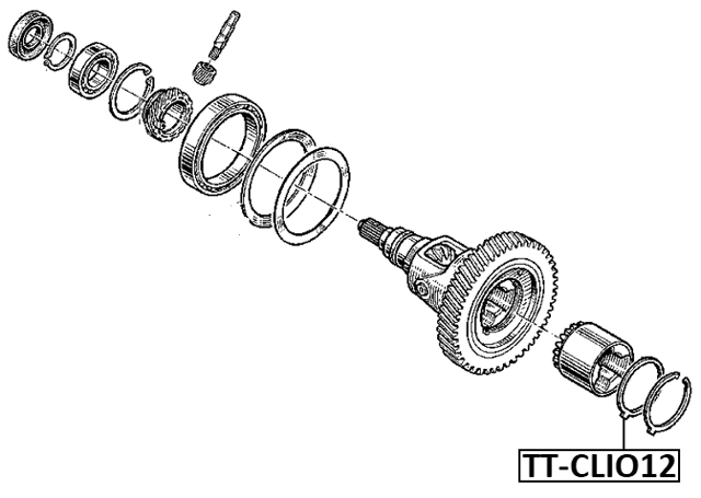 TT-CLI012 - RETAINING RING RING