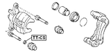 TT-CS - BRAKE CALIPER SLIDE PIN BUSHING