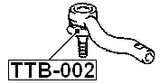 TTB-002 - TIE ROD END BOOT 40X31X15.5