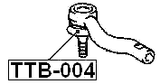 TTB-004 - TIE ROD END BOOT 47X30X19.8