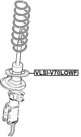 VLSI-V70LOWF - SPRING LOWER SEAT