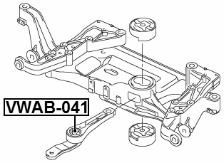 VWAB-041 - REAR ENGINE MOUNT BUSHING